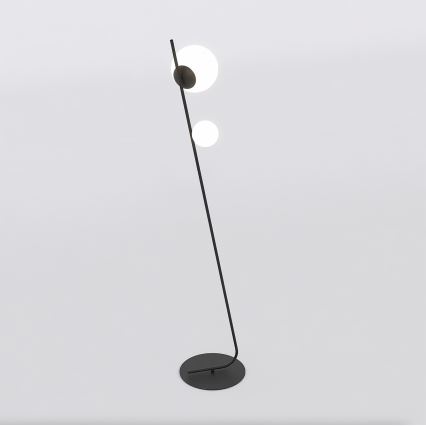 Grīdas lampa TATU 2xG9/8W/230V, melna
