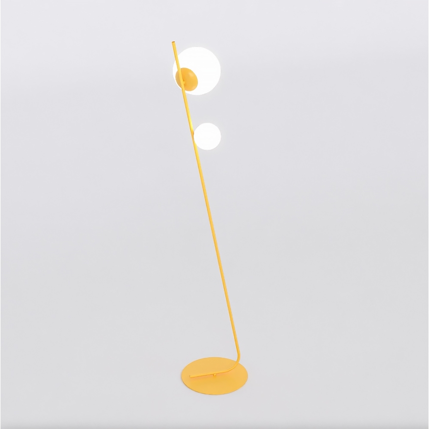 Grīdas lampa TATU 2xG9/8W/230V oranžā