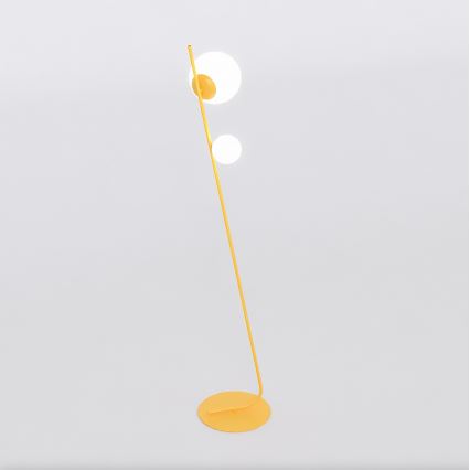 Grīdas lampa TATU 2xG9/8W/230V oranžā