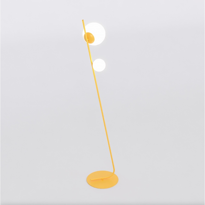 Grīdas lampa TATU 2xG9/8W/230V oranžā