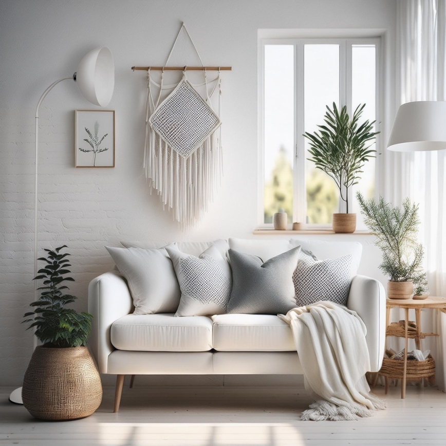 Grīdas lampa ZACK 1xE27/15W/230V balta