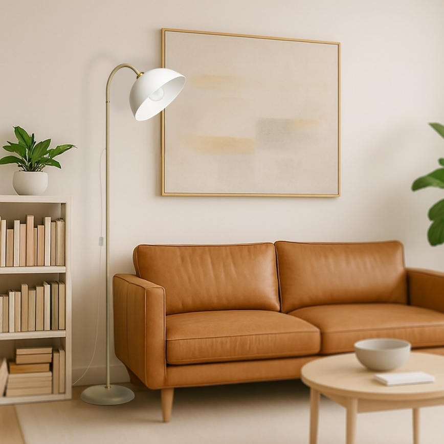 Grīdas lampa ZACK 1xE27/15W/230V bēša