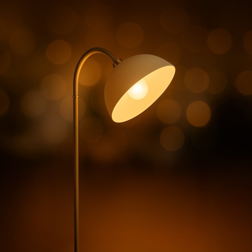 Grīdas lampa ZACK 1xE27/15W/230V bēša