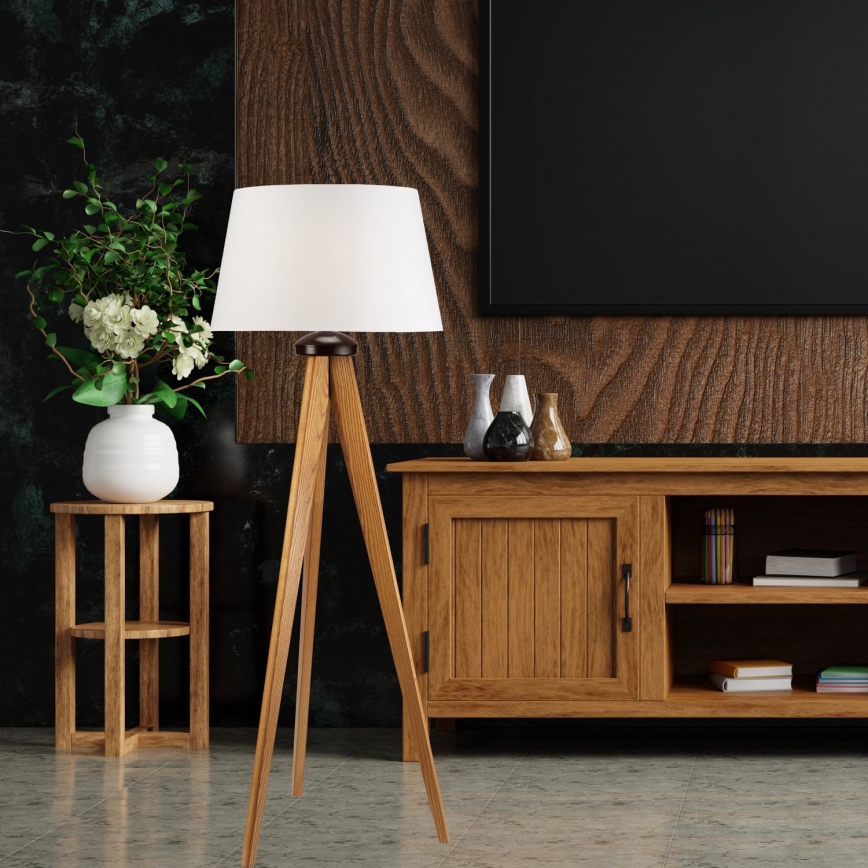 Grīdas stāvlampa AIDA 1xE27/60W/230V ozols