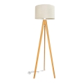 Grīdas stāvlampa ALBA 1xE27/15W/230V krēmkrāsa/ozols