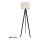 Grīdas stāvlampa ALBA 1xE27/15W/230V krēmkrāsa/priede