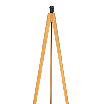 Grīdas stāvlampa ALBA 1xE27/15W/230V melna/ozols