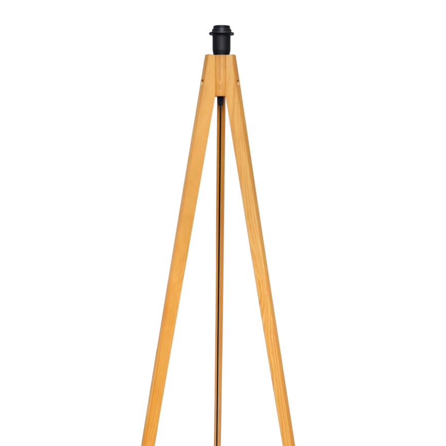 Grīdas stāvlampa ALBA 1xE27/15W/230V melna/ozols