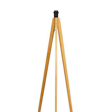 Grīdas stāvlampa ALBA 1xE27/15W/230V melna/ozols