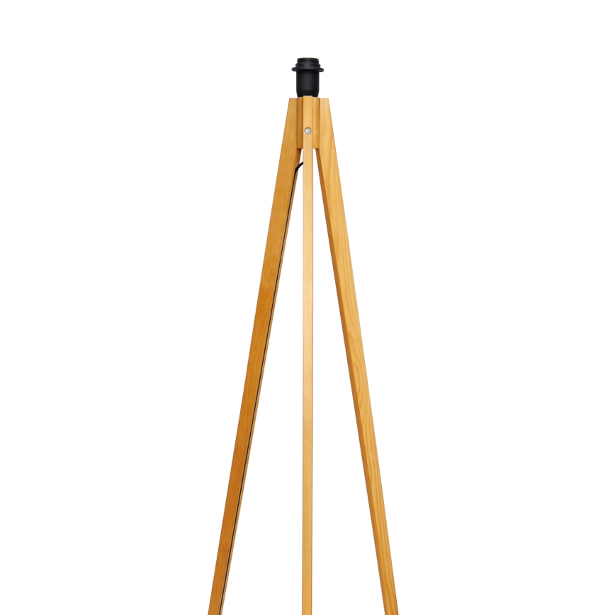 Grīdas stāvlampa ALBA 1xE27/15W/230V melna/ozols