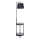 Grīdas stāvlampa ar galdu 1xE27/60W/230V USB melna