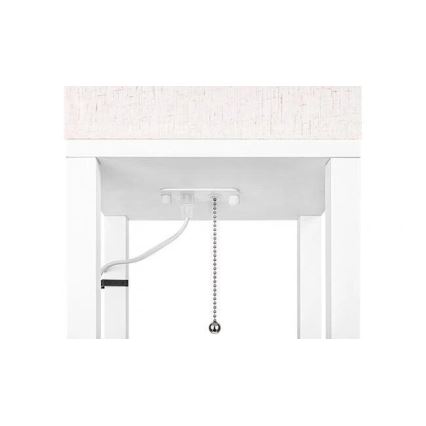 Grīdas stāvlampa ar plauktiem 1xE27/60W/230V balta