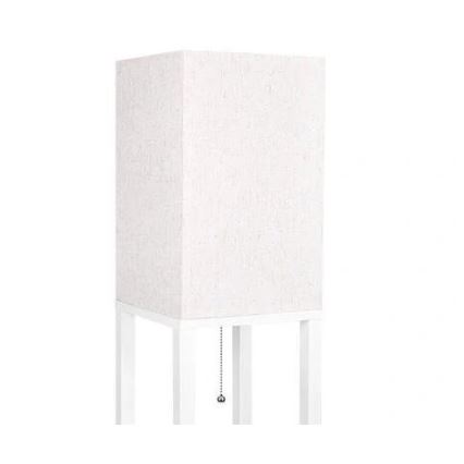Grīdas stāvlampa ar plauktiem 1xE27/60W/230V balta
