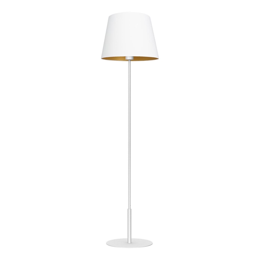 Grīdas stāvlampa ARDEN 1xE27/60W/230V balta/zelta