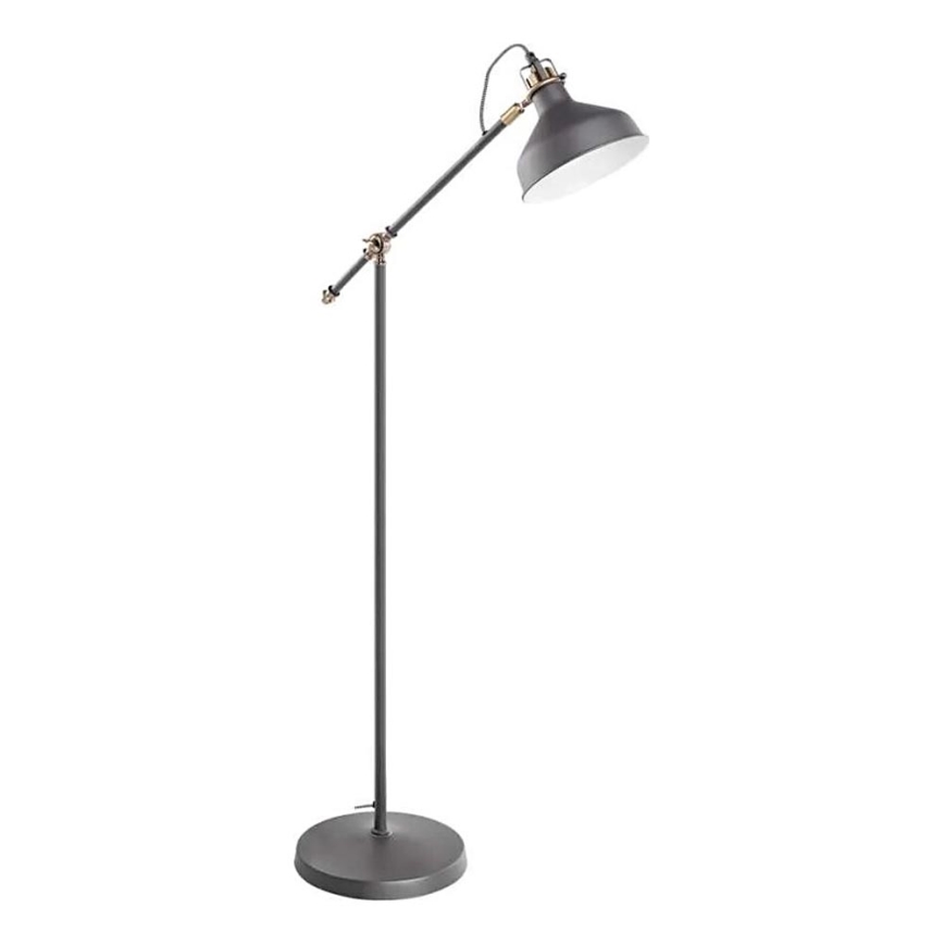 Grīdas stāvlampa ARTHUR 1xE27/25W/230V pelēka