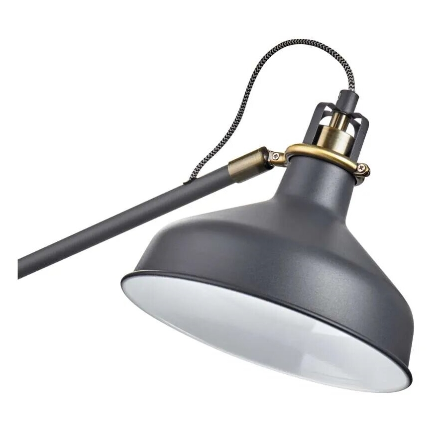 Grīdas stāvlampa ARTHUR 1xE27/25W/230V pelēka