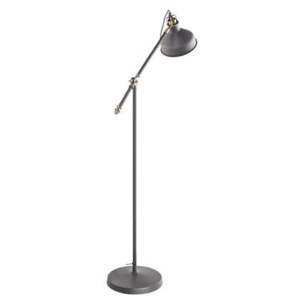 Grīdas stāvlampa ARTHUR 1xE27/25W/230V pelēka