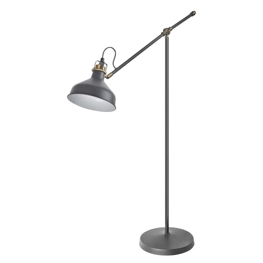 Grīdas stāvlampa ARTHUR 1xE27/25W/230V pelēka