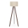 Grīdas stāvlampa AYD 1xE27/60W/230V bēša/brūna