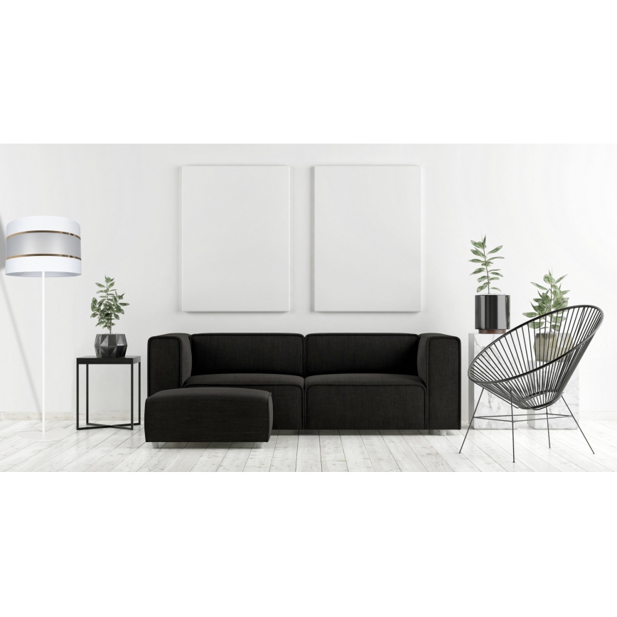 Grīdas stāvlampa CORAL 1xE27/60W/230V balta