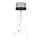 Grīdas stāvlampa CORAL 1xE27/60W/230V balta/melna/pelēka/matēts hroms