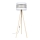 Grīdas stāvlampa CORAL 1xE27/60W/230V bēša/balta/zelta