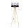 Grīdas stāvlampa CORAL 1xE27/60W/230V bēša/melna/balta/matēts hroms