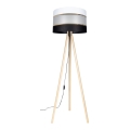 Grīdas stāvlampa CORAL 1xE27/60W/230V bēša/melna/balta/zelta