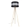 Grīdas stāvlampa CORAL 1xE27/60W/230V bēša/melna/matēts hroms