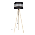 Grīdas stāvlampa CORAL 1xE27/60W/230V bēša/melna/zelta