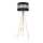 Grīdas stāvlampa CORAL 1xE27/60W/230V bēša/melna/zelta