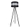 Grīdas stāvlampa CORAL 1xE27/60W/230V venge/melna/matēts hroms