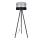 Grīdas stāvlampa CORAL 1xE27/60W/230V venge/melna/pelēka/matēts hroms