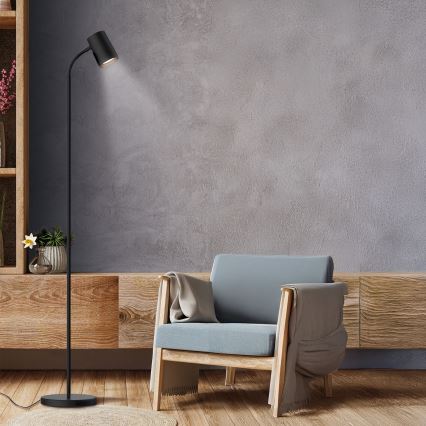 Grīdas stāvlampa FELIX 1xGU10/9W/230V melna