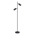 Grīdas stāvlampa FLOWER 2xGU10/8W/230V melna