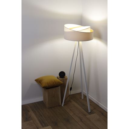 Grīdas stāvlampa GALAXY 1xE27/60W/230V balta