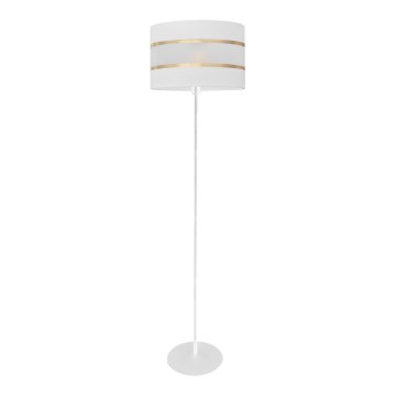Grīdas stāvlampa HELEN 1xE27/15W/230V balta/zeltaina