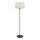 Grīdas stāvlampa HELEN 1xE27/15W/230V krēmkrāsas/melns/zeltaina