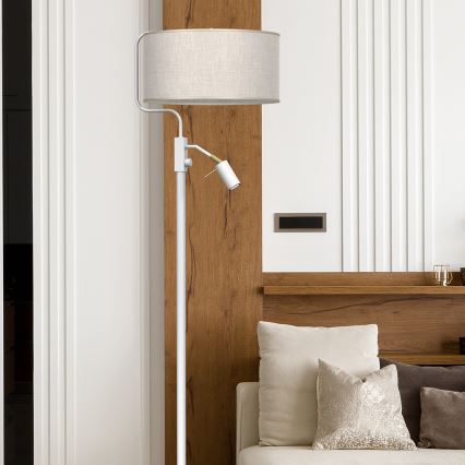 Grīdas stāvlampa LINO 1xE27/40W/230V + 1xGU10-MR11/7W