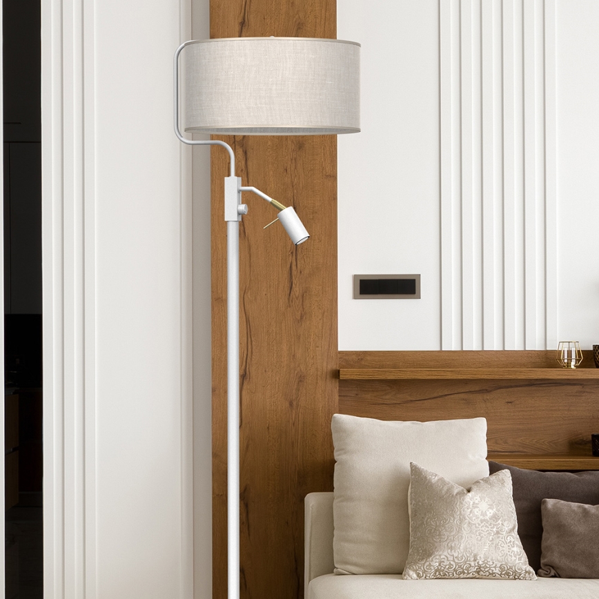 Grīdas stāvlampa LINO 1xE27/40W/230V + 1xGU10-MR11/7W