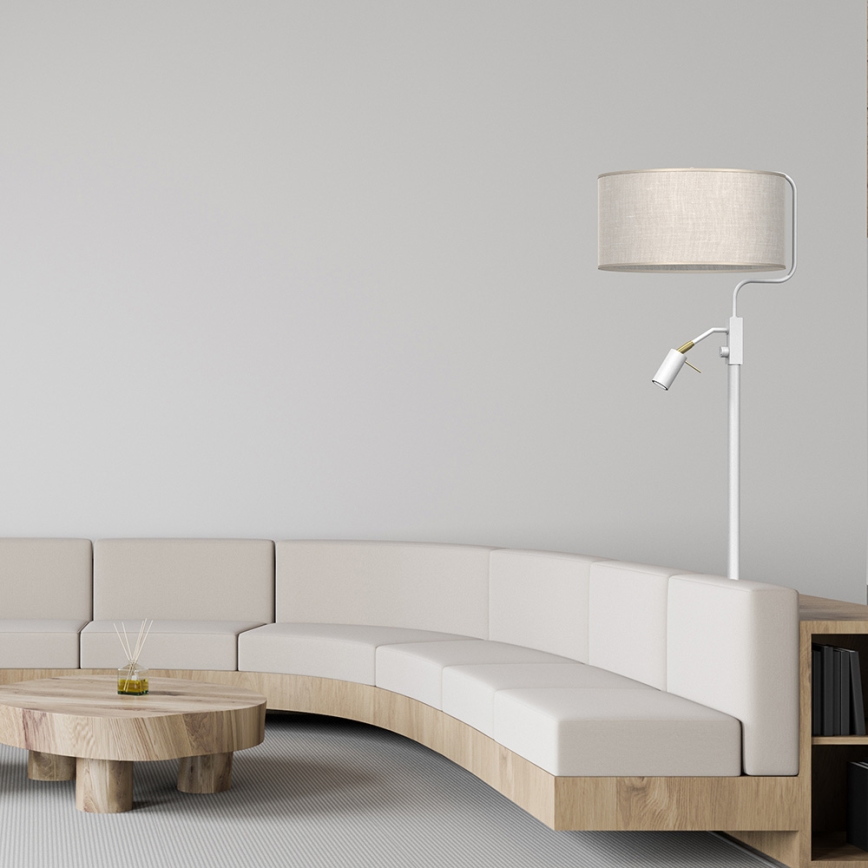 Grīdas stāvlampa LINO 1xE27/40W/230V + 1xGU10-MR11/7W