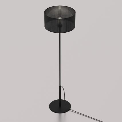 Grīdas stāvlampa LOFT SHADE 1xE27/60W/230V melna