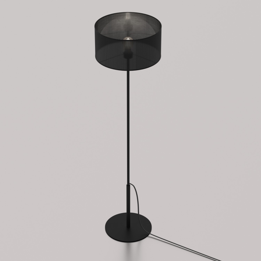 Grīdas stāvlampa LOFT SHADE 1xE27/60W/230V melna