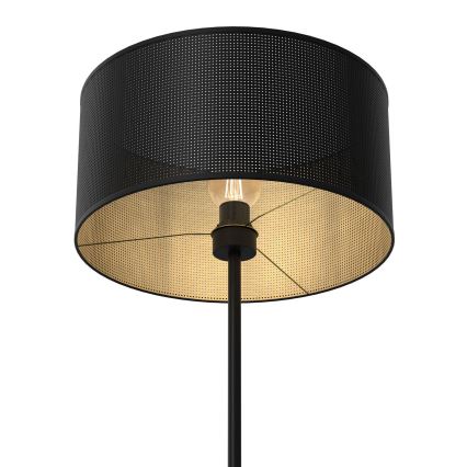 Grīdas stāvlampa LOFT SHADE 1xE27/60W/230V melna/zelta