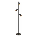 Grīdas stāvlampa MARIBEL 3xGU10/12W/230V melna