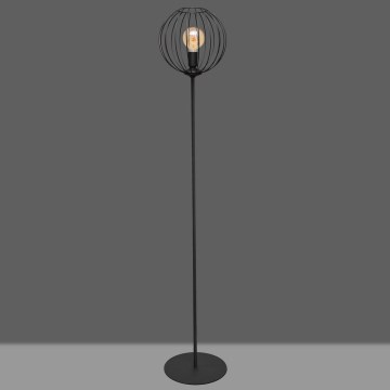Grīdas stāvlampa MERCURE 1xE27/15W/230V melna