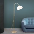 Grīdas stāvlampa OLD LAMP 1xE27/40W/230V balta/misiņš