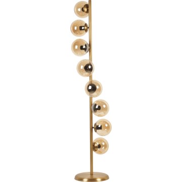 Grīdas stāvlampa SIMAY 1xE27/40W/230V zelta