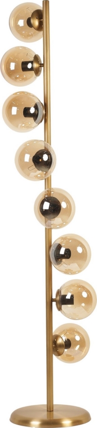 Grīdas stāvlampa SIMAY 1xE27/40W/230V zelta