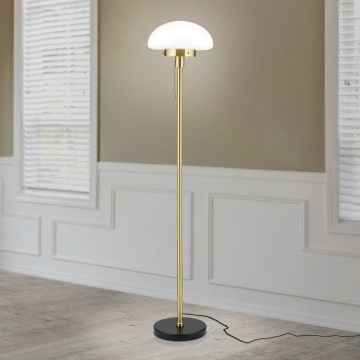 Grīdas stāvlampa SPARTA 1xE27/40W/230V zelta/melna